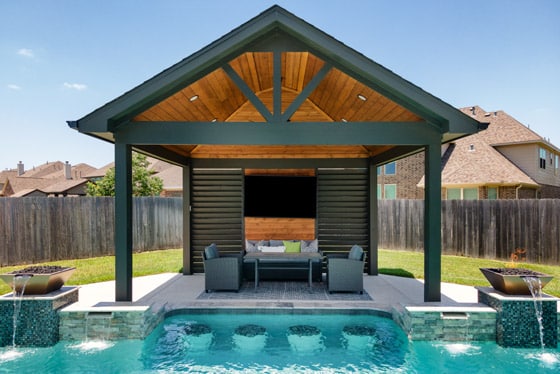 Avree Custom Pool builder outdoor pool design to fit your landscaping